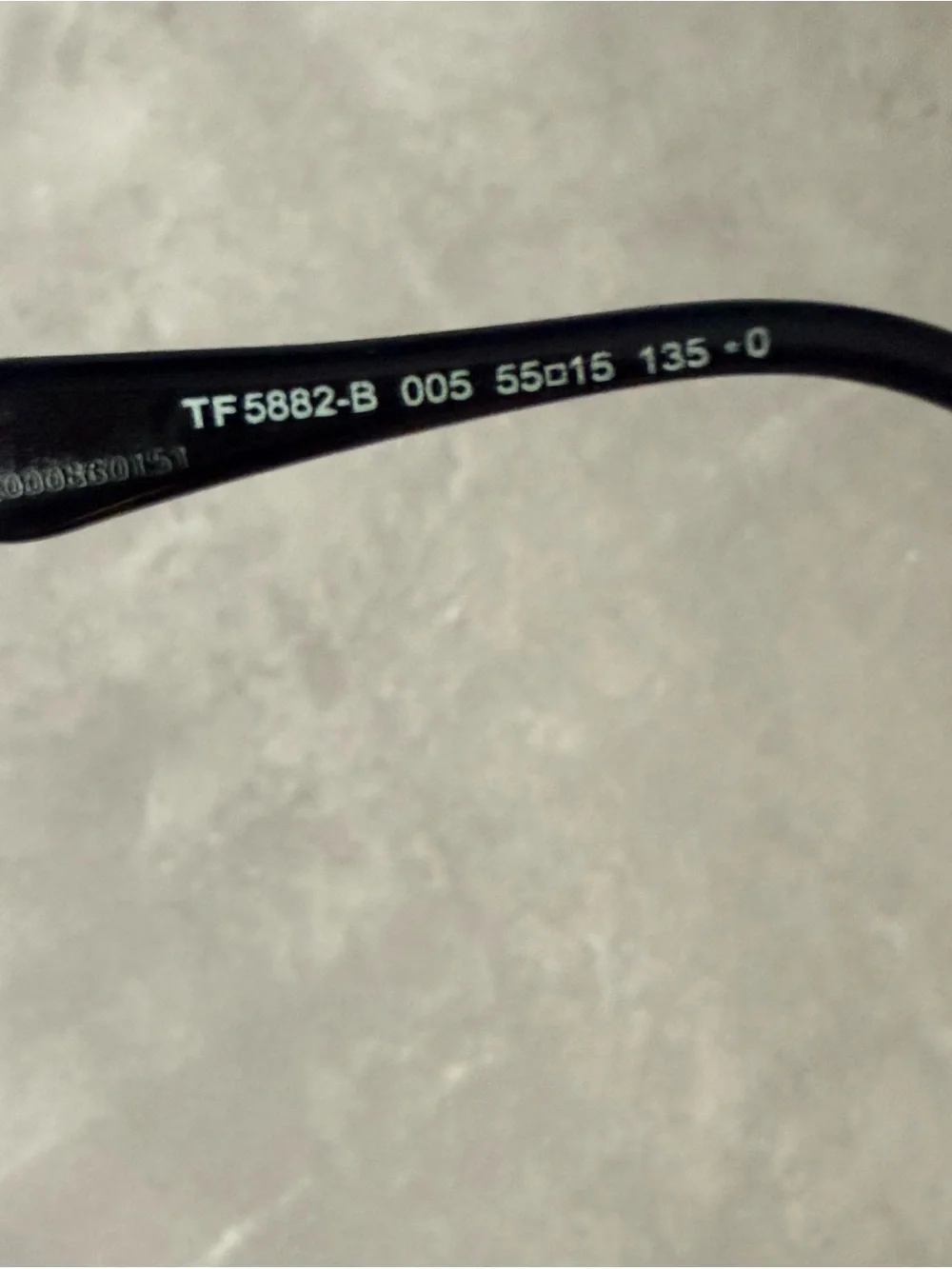 Tom Ford Black Cat-Eye Glasses with Blue Light Blocking Lenses ****New